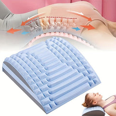 Lumbar Support Pillow for Spine Relief Massage Yoga Stretching Exercise
