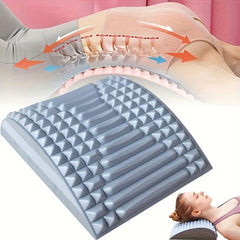 Lumbar Support Pillow for Spine Relief Massage Yoga Stretching Exercise