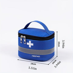 Portable Health Bag for First Aid and Medicine Storage