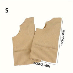 Unisex Wrist Guard Elastic Strap Gloves for Warm and Cold Fitness