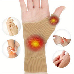 Unisex Wrist Guard Elastic Strap Gloves for Warm and Cold Fitness