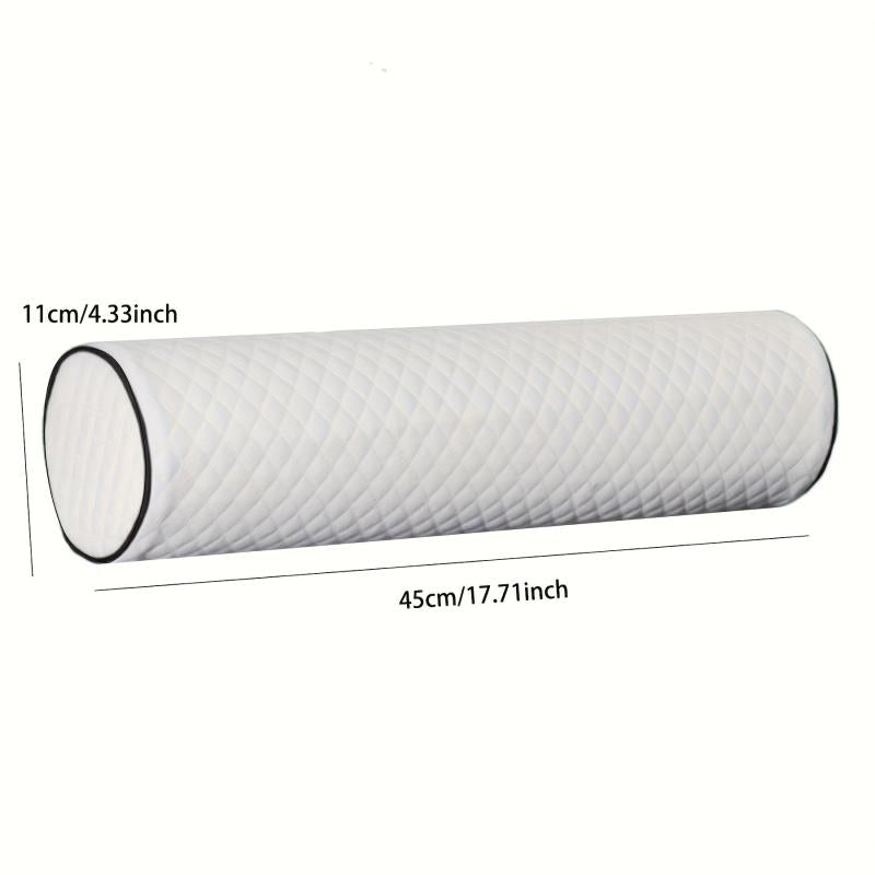 Memory Foam Neck Roll Pillow Bolster Support for Sleeping Bed Yoga