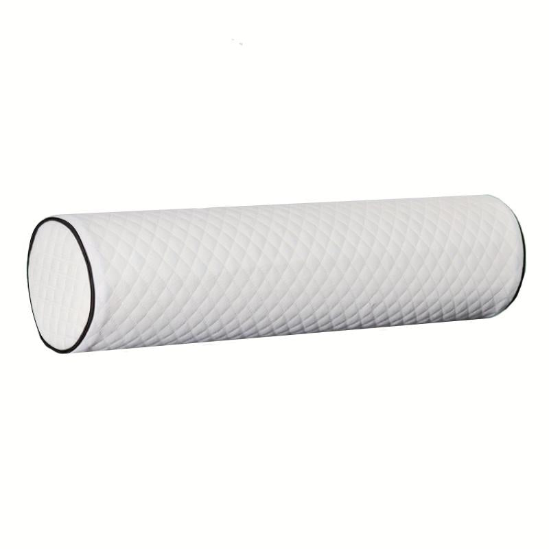 Memory Foam Neck Roll Pillow Bolster Support for Sleeping Bed Yoga