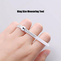 1pc Soft Ring Sizer Measuring Tool Clear Accurate Jewelry Sizing Making