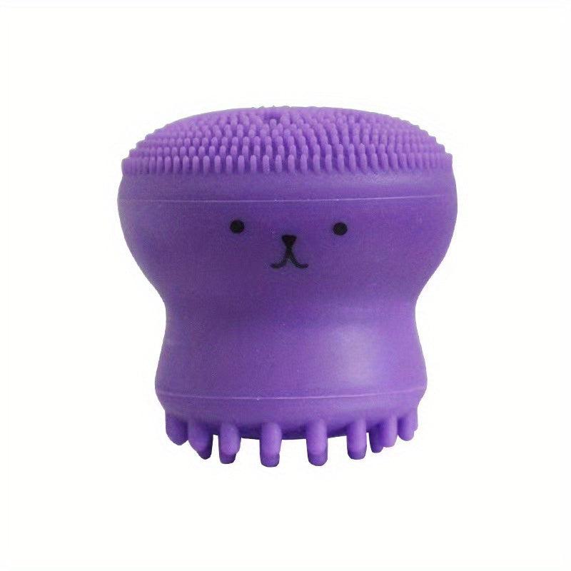 Silicone Octopus Face Cleaner Small Facial Brush