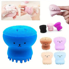Silicone Octopus Face Cleaner Small Facial Brush