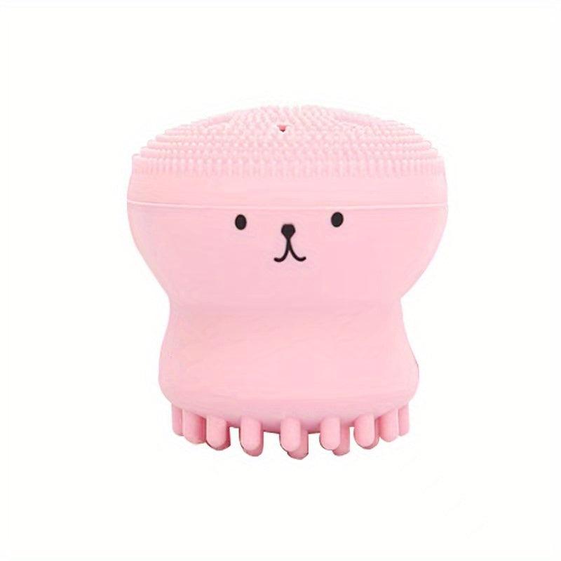 Silicone Octopus Face Cleaner Small Facial Brush