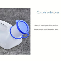 Universal 1000mL Car Emergency Urinal with Lid - Male and Female Urinal