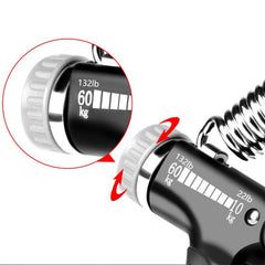 1ppc Hand Grip 10-60Kg Adjustable Gripper Professional Practice