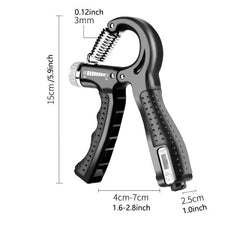 1ppc Hand Grip 10-60Kg Adjustable Gripper Professional Practice
