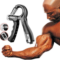 1ppc Hand Grip 10-60Kg Adjustable Gripper Professional Practice