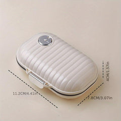 Portable Daily Pill Case 7 Travel Pill Organizer Small Pill Box