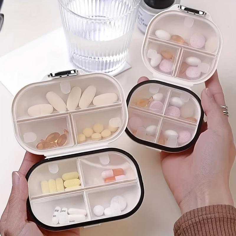 Portable Daily Pill Case 7 Travel Pill Organizer Small Pill Box