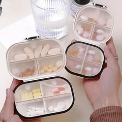 Portable Daily Pill Case 7 Travel Pill Organizer Small Pill Box