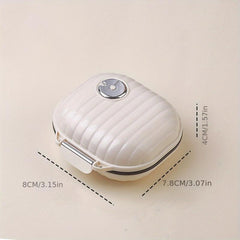 Portable Daily Pill Case 7 Travel Pill Organizer Small Pill Box