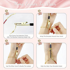 Bracelet Helper Tool Roach Clips Jewelry Repair Kit Pliers for Jewelry Making