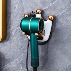 Foldable Crown Hair Dryer Bracket No Need For Drilling - 17 14 10