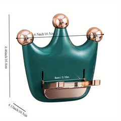 Foldable Crown Hair Dryer Bracket No Need For Drilling - 17 14 10