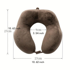 U Shape Neck Pillow Office Travel Portable Airplane Nap Pillow