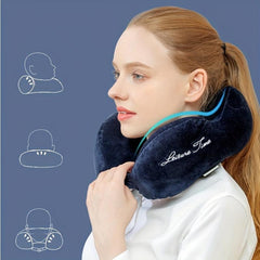 U Shape Neck Pillow Office Travel Portable Airplane Nap Pillow