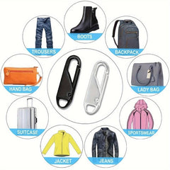 4pcs Zipper Slider Repair Tool Kit Replacement Bag Zipper Head DIY Sewing Craft