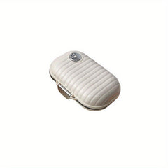 Portable Daily Pill Case 7 Compartments for Pocket Purse