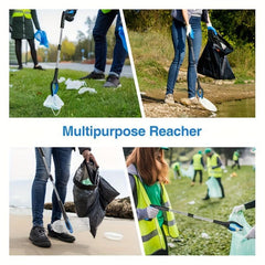Thickened Foldable Sanitary Garbage Clip Long Handle Cleaner