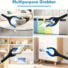 Thickened Foldable Sanitary Garbage Clip Long Handle Cleaner