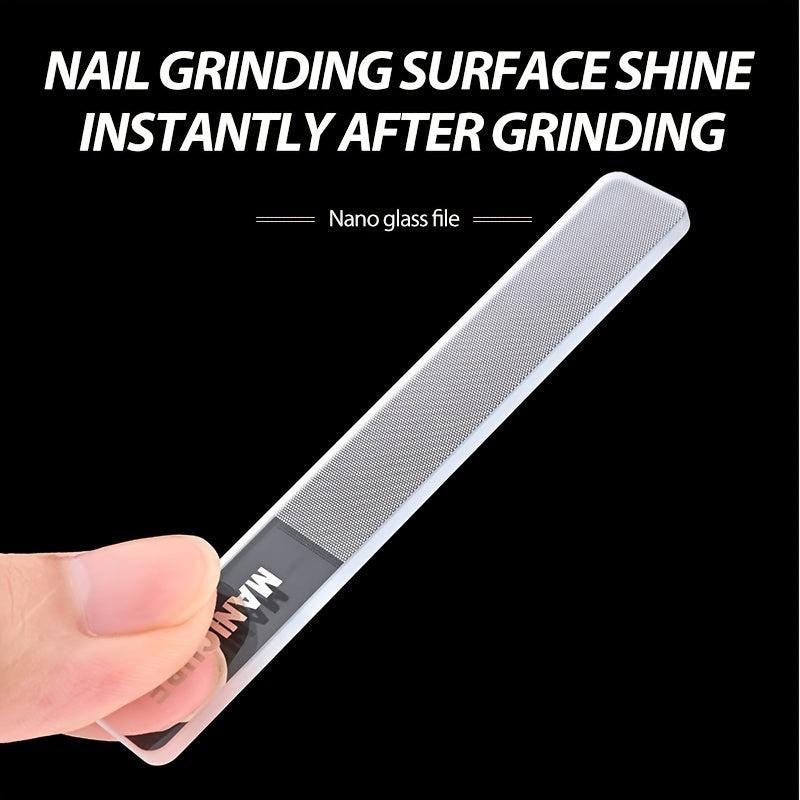 4pcs Household Nail Clipper Set High-end Pedicure Tool Set Box