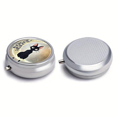 Moon Cat Pill Box 3 Compartment Mini Medicine Organizer