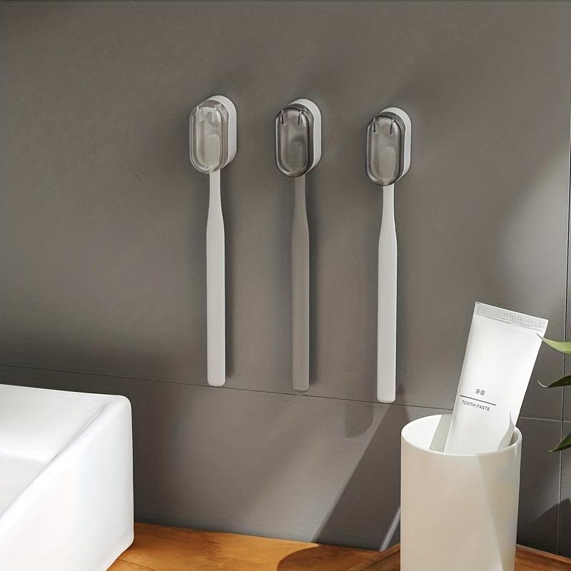 Toothbrush Holder Hanging Storage Bathroom Accessories