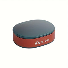 Waterproof Small Pill Box Pocket Purse 6 Compartments Pill Case