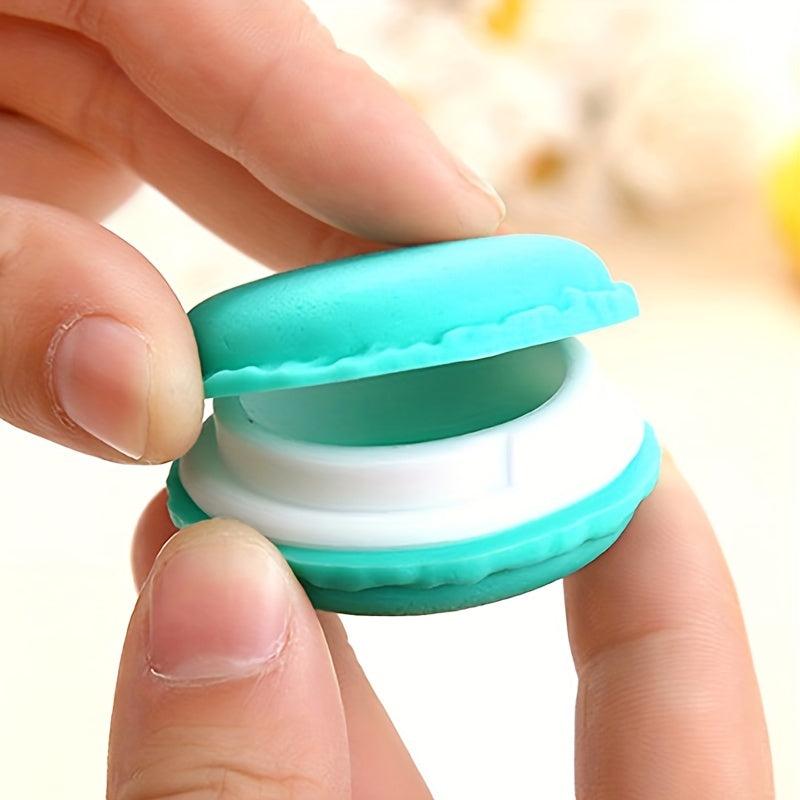 Mini Multifunctional Macaron Storage Box for Desktop Organization