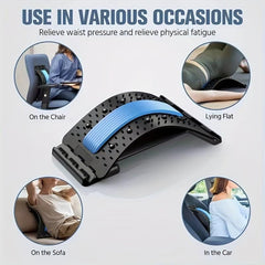 Back Stretcher 3 Levels Massage Device Decompression Board