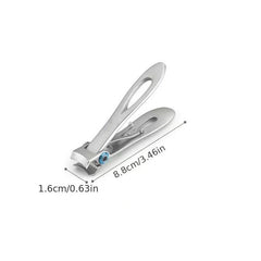 Stainless Steel Nail Clippers for Thick Nails Wide Jaw Opening Toenail Cutter