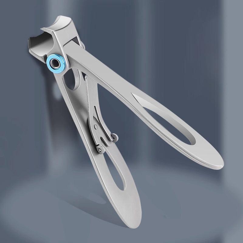 Stainless Steel Nail Clippers for Thick Nails Wide Jaw Opening Toenail Cutter