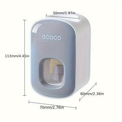 Toothbrush Holder Squeeze Toothpaste Set Wall Hanging Punch Installation