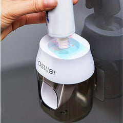 Automatic Toothpaste Dispenser & Wall Holder Set