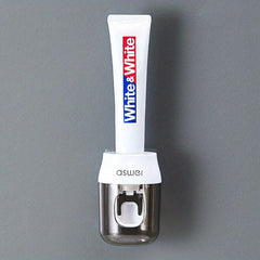 Automatic Toothpaste Dispenser & Wall Holder Set