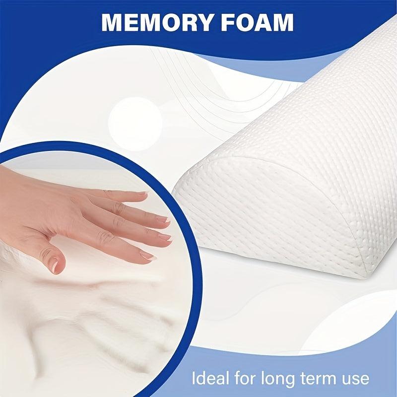 Leg Pillow Lumbar Support Foot Rest Latex Waist Pillow for Lower Back Pain