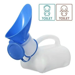 Medical Unisex Urinal 1000mL w/ Interface & Lid for Car Camping Travel
