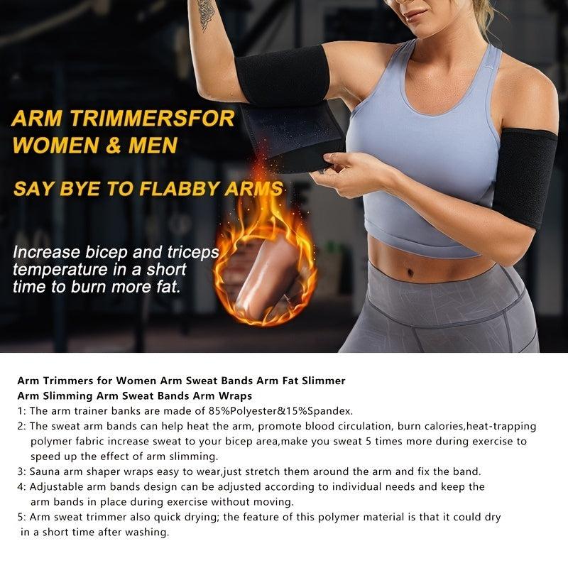 Women's Sauna Arm Trimmers, Adjustable Size