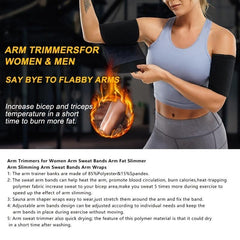 Women's Sauna Arm Trimmers, Adjustable Size