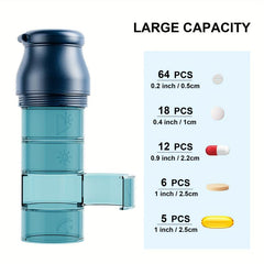 Multifunctional Medicine Box Cutting Grinding Storage