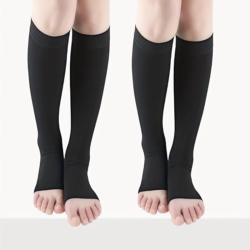2 Pairs Women's Compression Socks for Varicose Veins