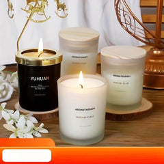 Smokeless Aromatherapy Candle Glass Cup Holiday Gift