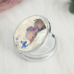 Elephant Butterfly Pill Box 3 Compartment Mini Organizer