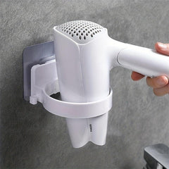Hair Dryer Holder Bathroom Storage Wall Hanging Organizer