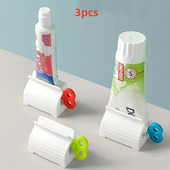 3pcs Toothpaste Dispenser Squeezer Set