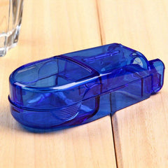 Compact Pill Cutting Box for Travel & Office Use